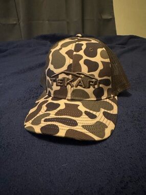 Camouflage Trucker Hat - Brown/Black